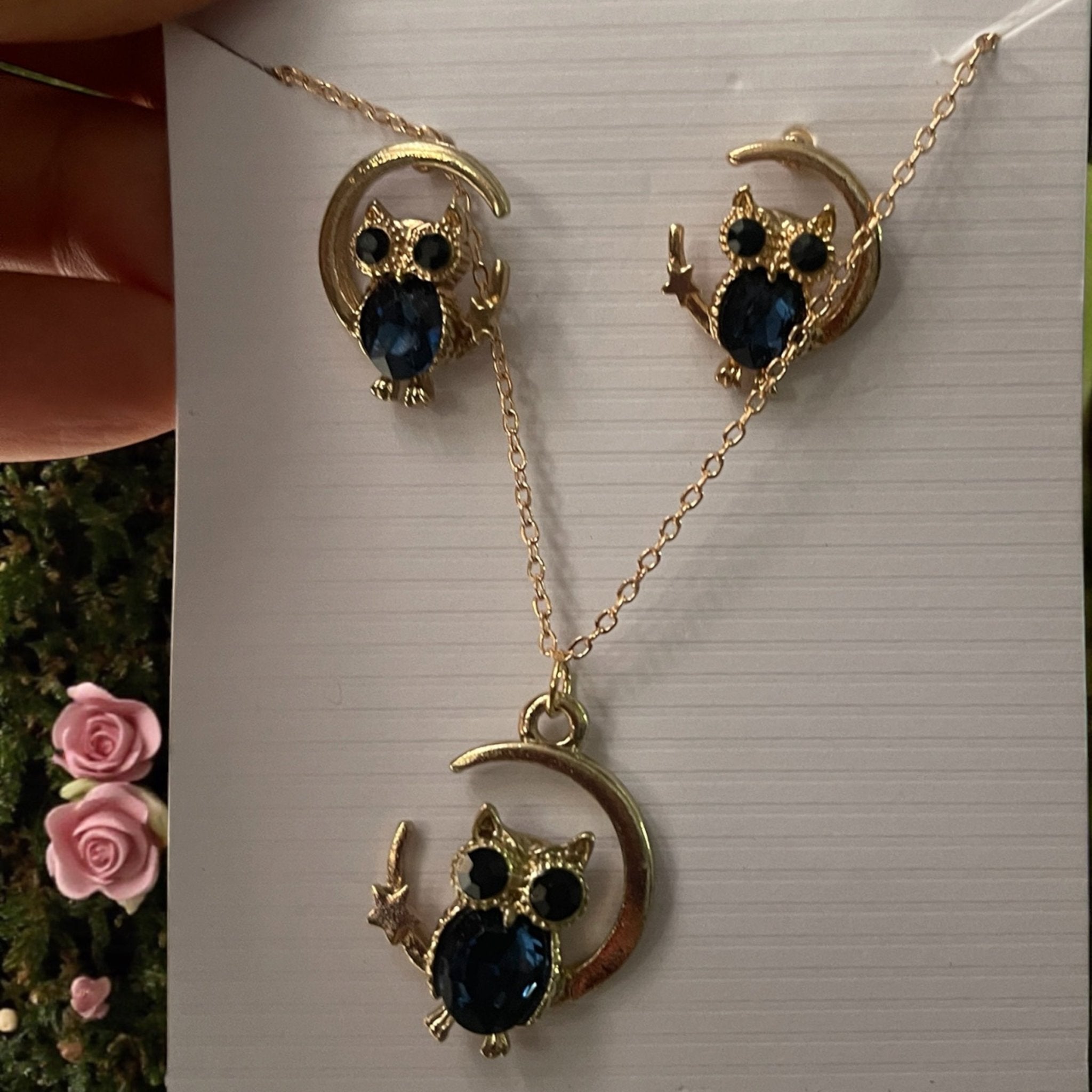 Parure hibou fantaisie - L'autre mode