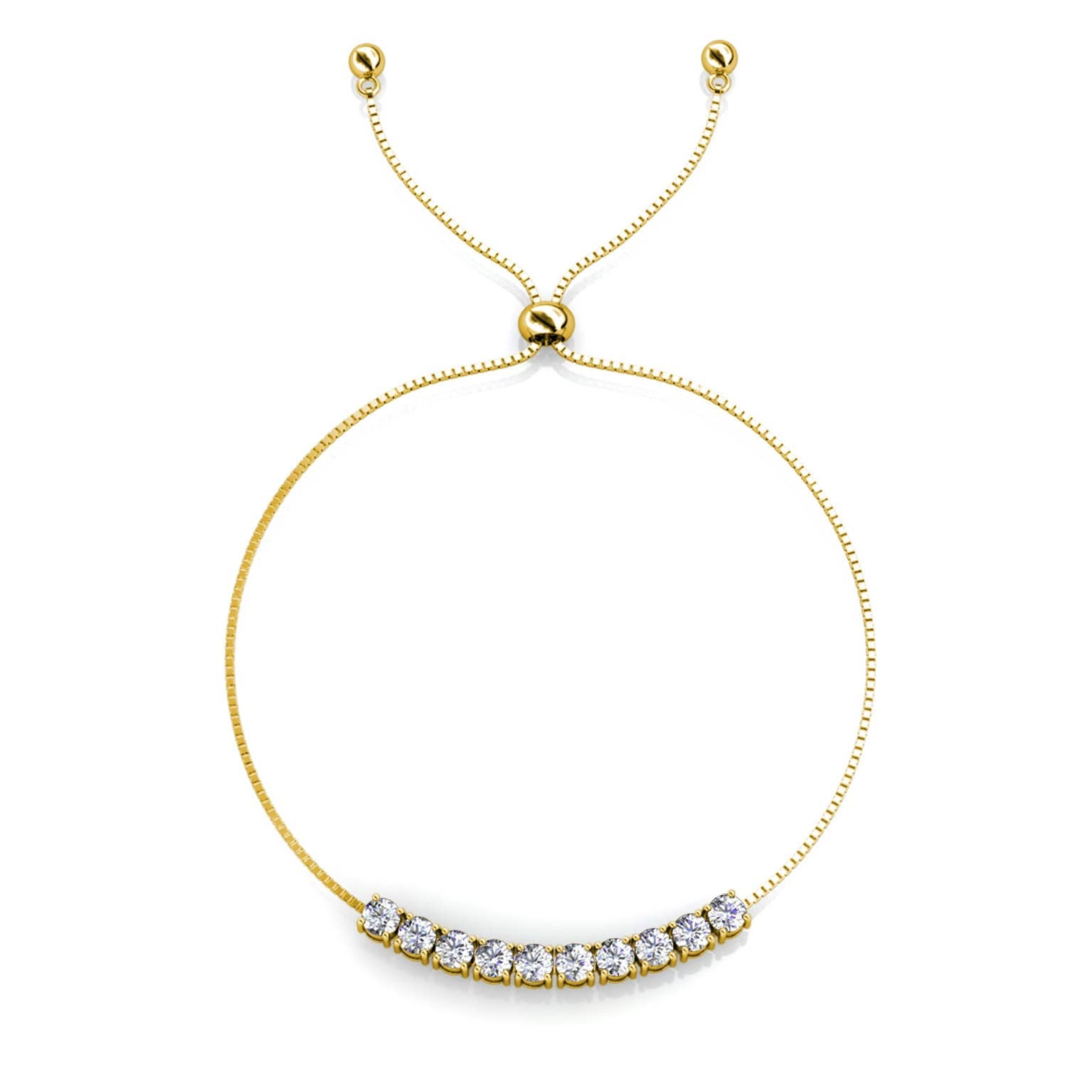 Parures Mary Crystal Mia - Doré Et Cristal - L'autre mode