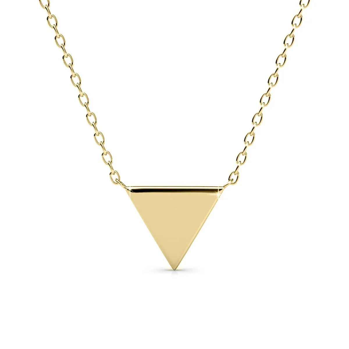 Pendentif Veron - Doré Et Cristal - L'autre mode