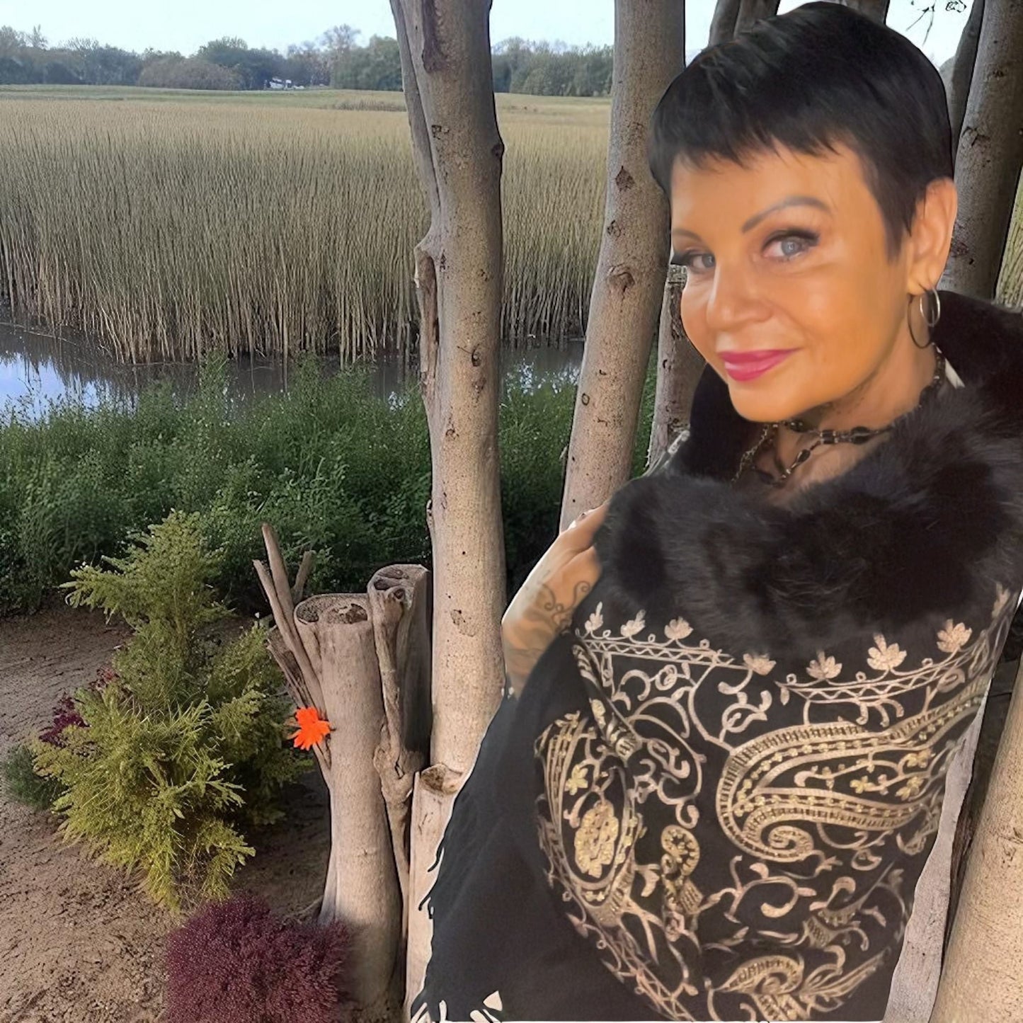 poncho barocco - L'autre mode