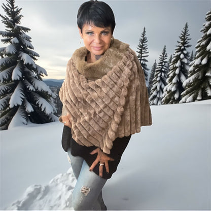 poncho nounours court - L'autre mode