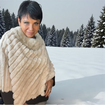 poncho nounours court - L'autre mode