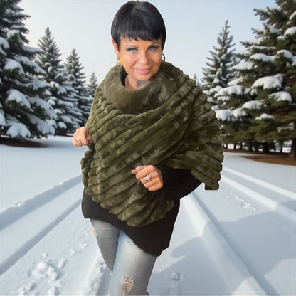 poncho nounours court - L'autre mode