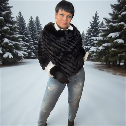 poncho nounours court - L'autre mode