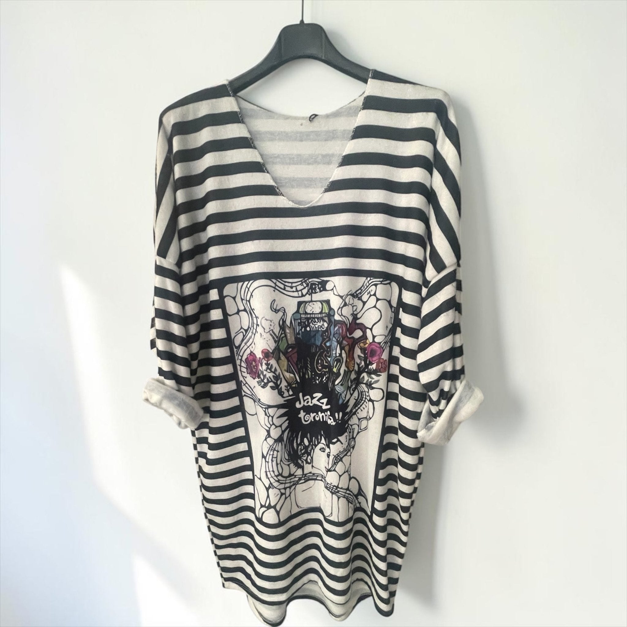 Pull ample marinière - L'autre mode