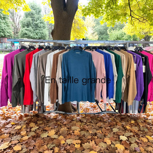 pull col cheminée - L'autre mode