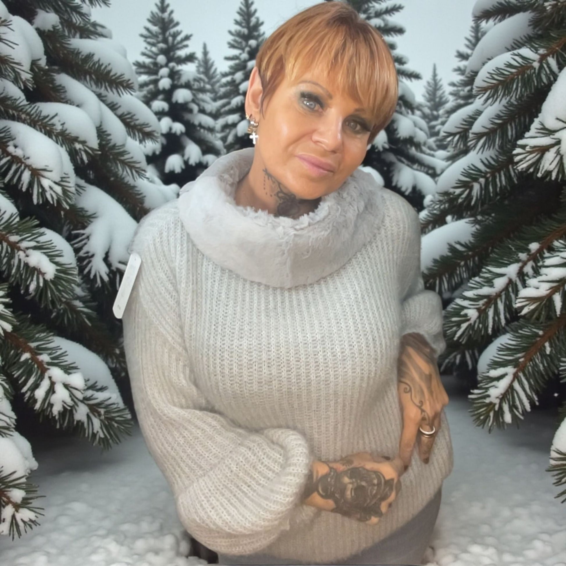 PULL COL DOUCEUR - L'autre mode