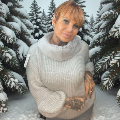 PULL COL DOUCEUR - L'autre mode