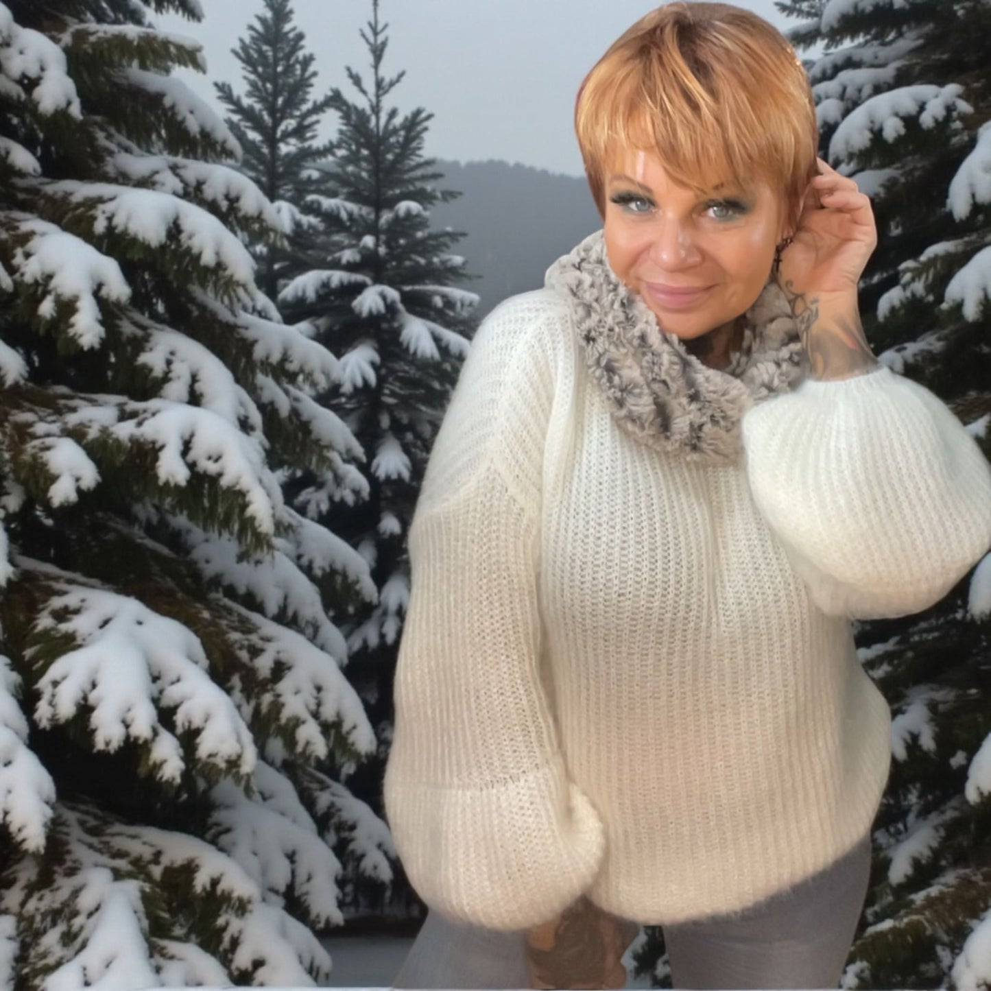 PULL COL DOUCEUR - L'autre mode