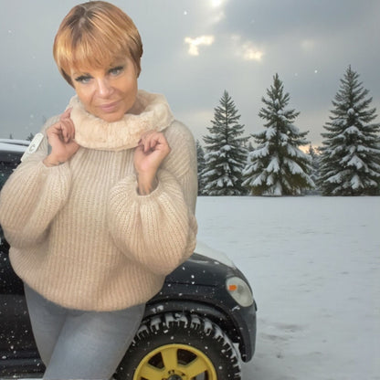 PULL COL DOUCEUR - L'autre mode