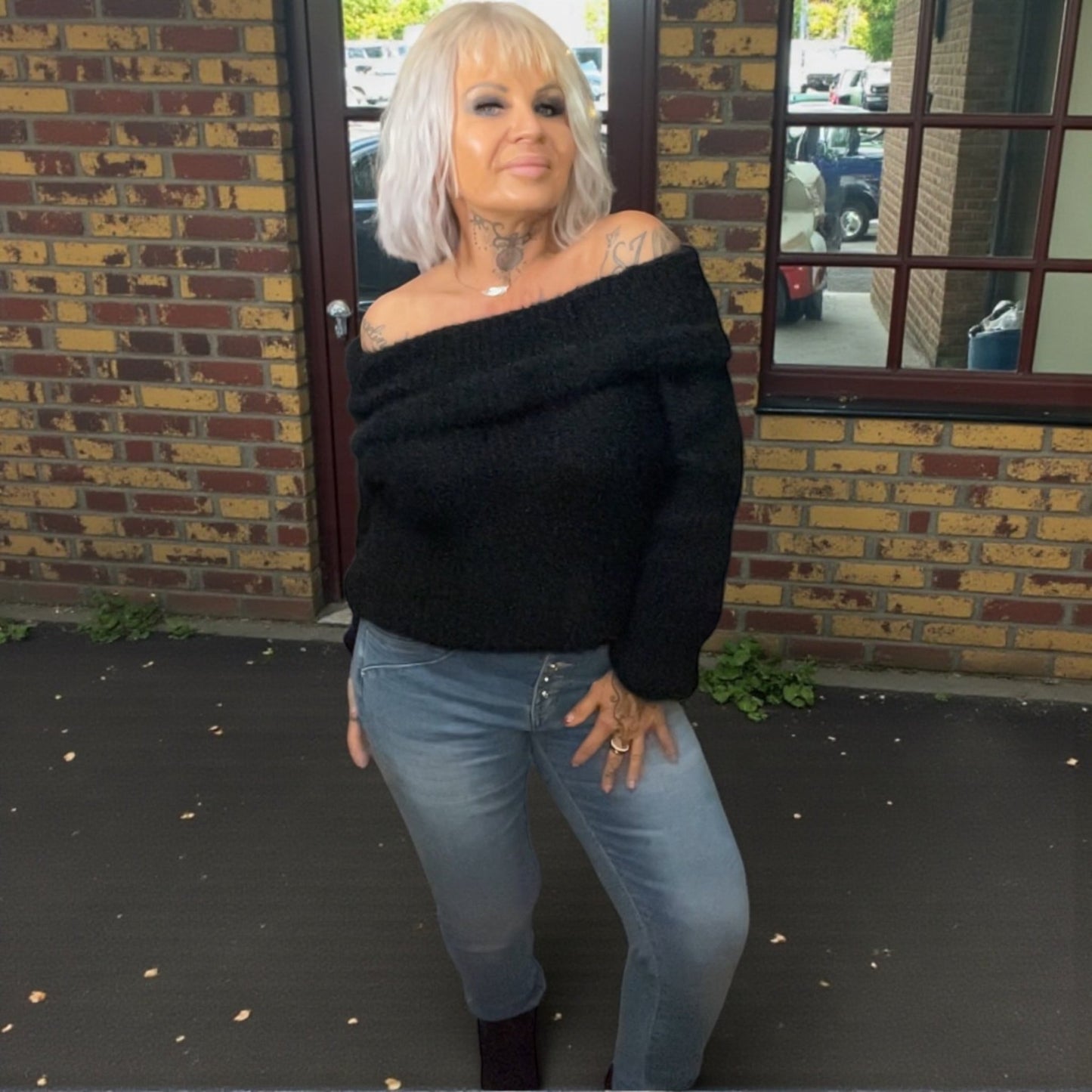 pull col glams - L'autre mode