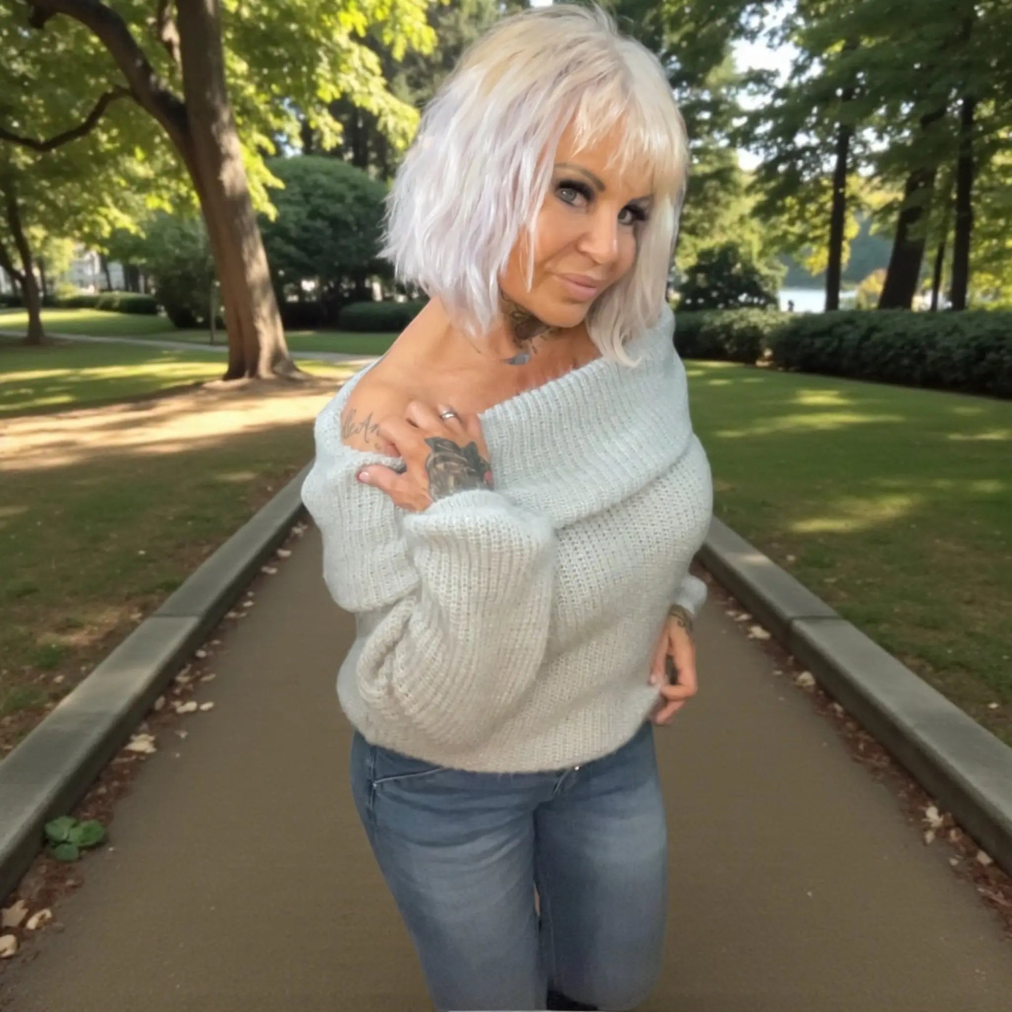 pull col glams - L'autre mode