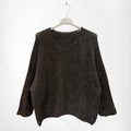 Pull col V alpaga femme - L'autre mode