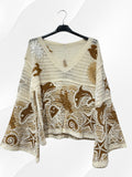 Pull coton dauphins - L'autre mode