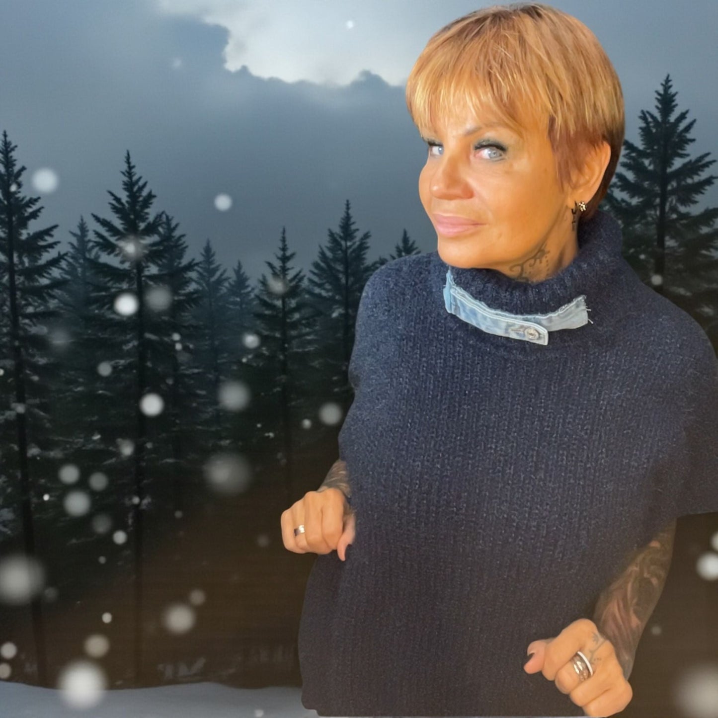 pull douillet et jeans - L'autre mode