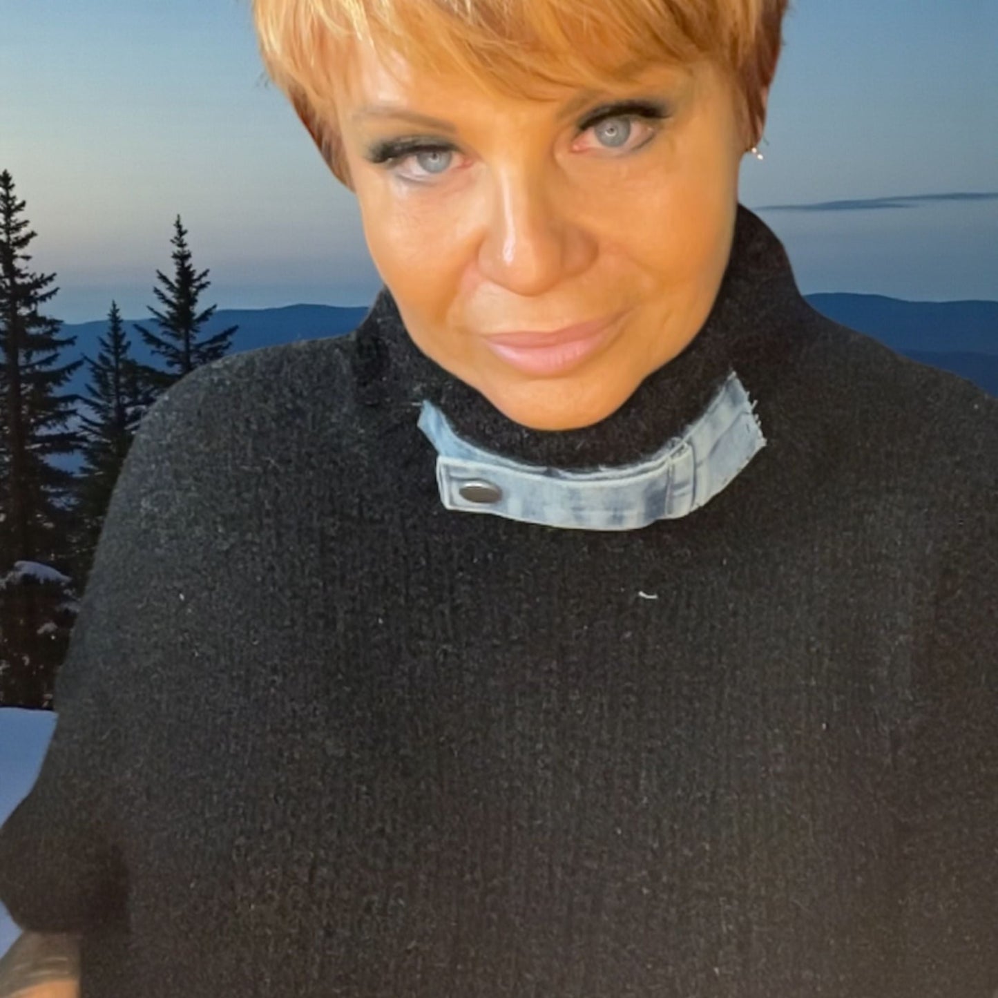 pull douillet et jeans - L'autre mode