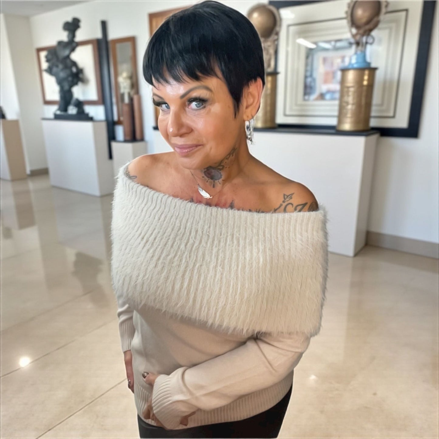 pull doux bardot - L'autre mode