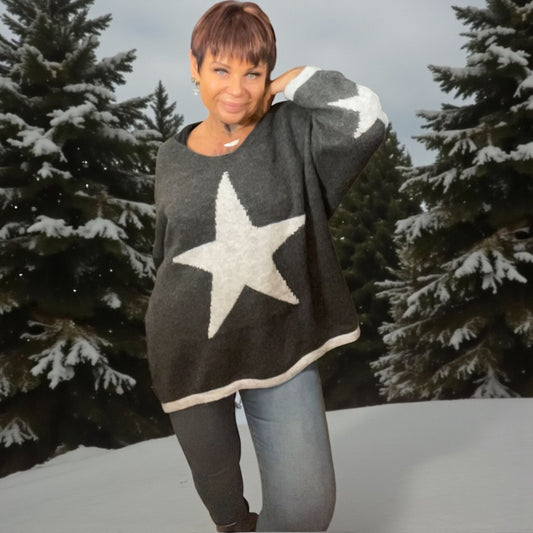 pull etoile d hiver - L'autre mode