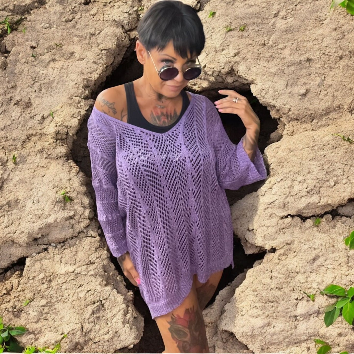 pull lurex magnifica - L'autre mode