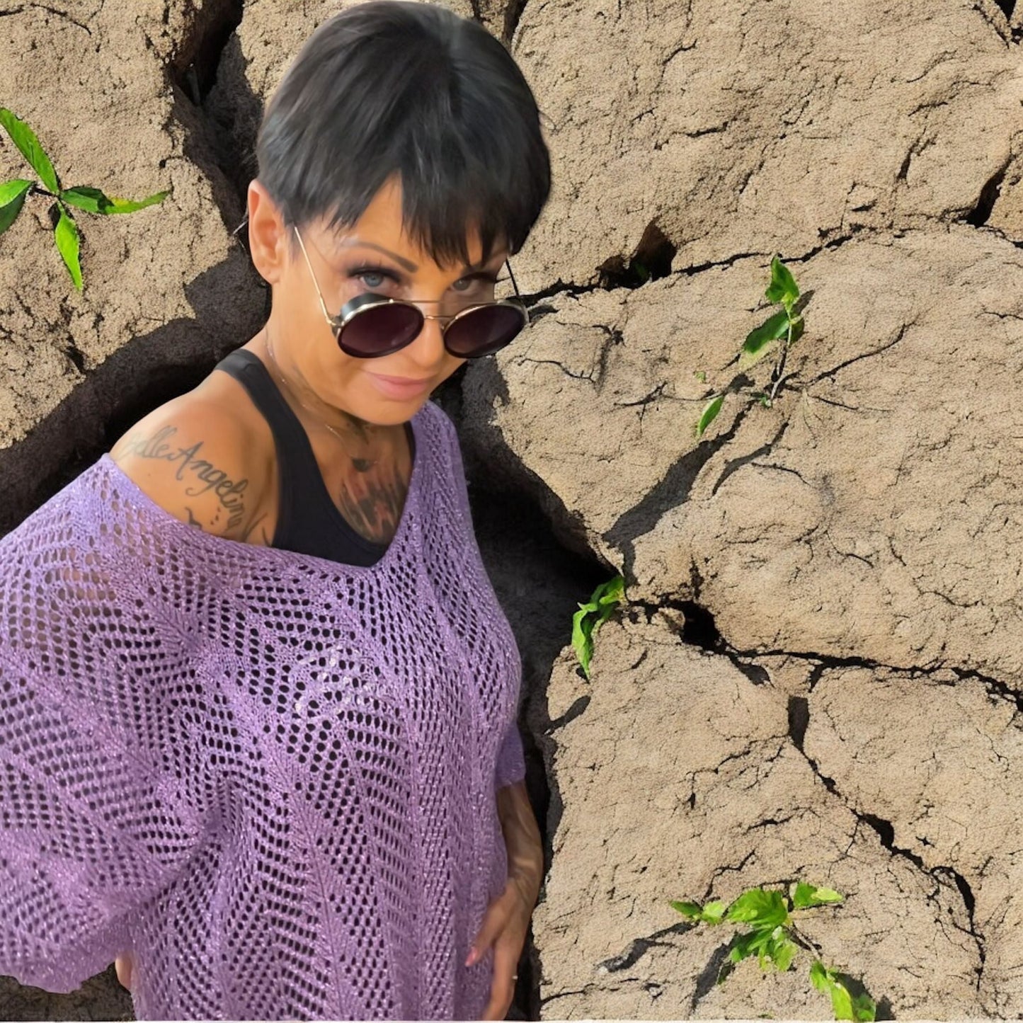 pull lurex magnifica - L'autre mode