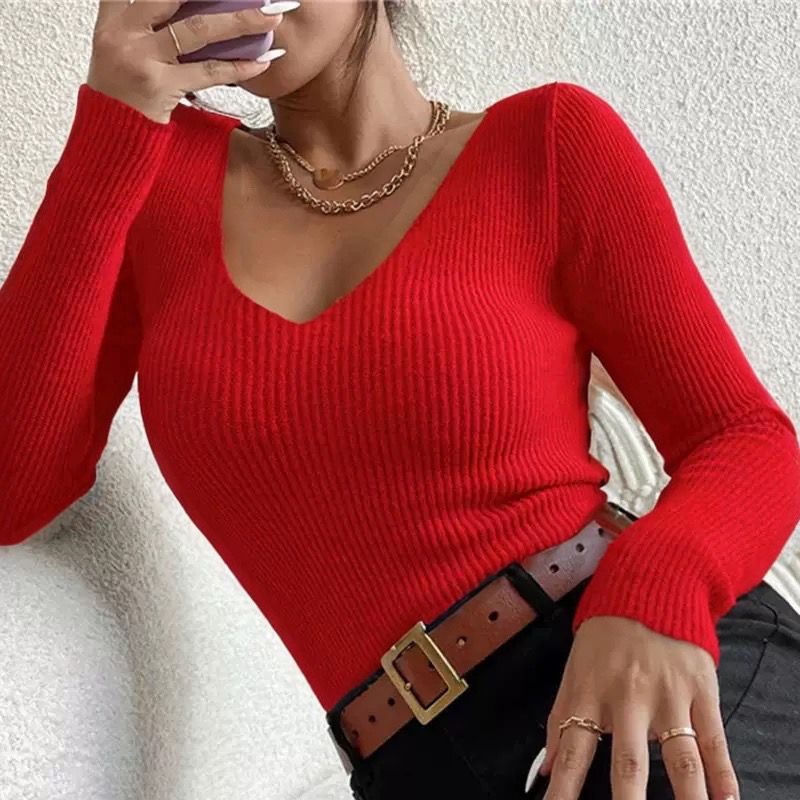 pull mailles côtes - L'autre mode