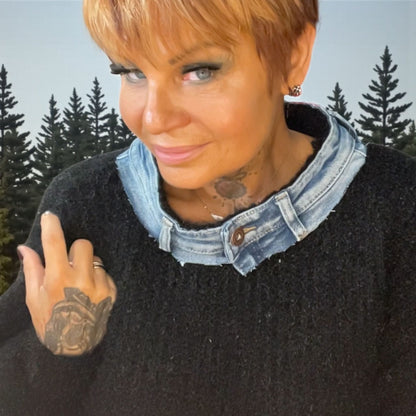 Pull manches bouffantes - L'autre mode