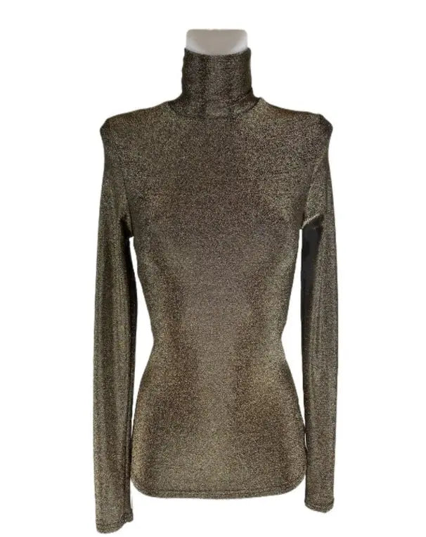 PULL PAILLETÉ COL ROULÉ - L'autre mode