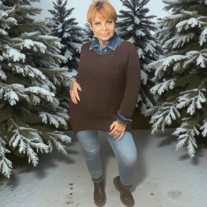 pull robe tunique mon hiver - L'autre mode