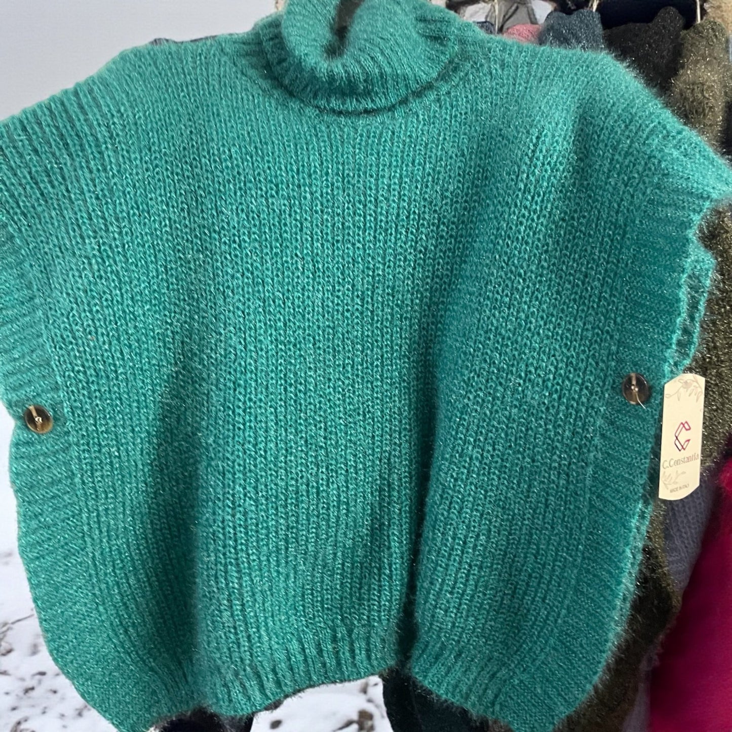 Pull sans manche douillet - L'autre mode