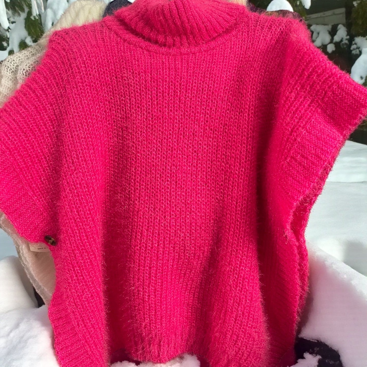 Pull sans manche douillet - L'autre mode