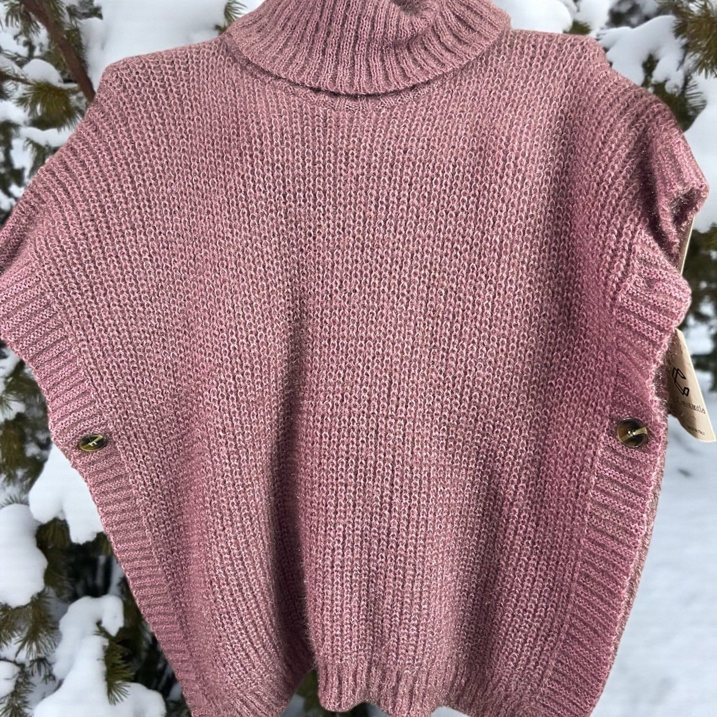 Pull sans manche douillet - L'autre mode