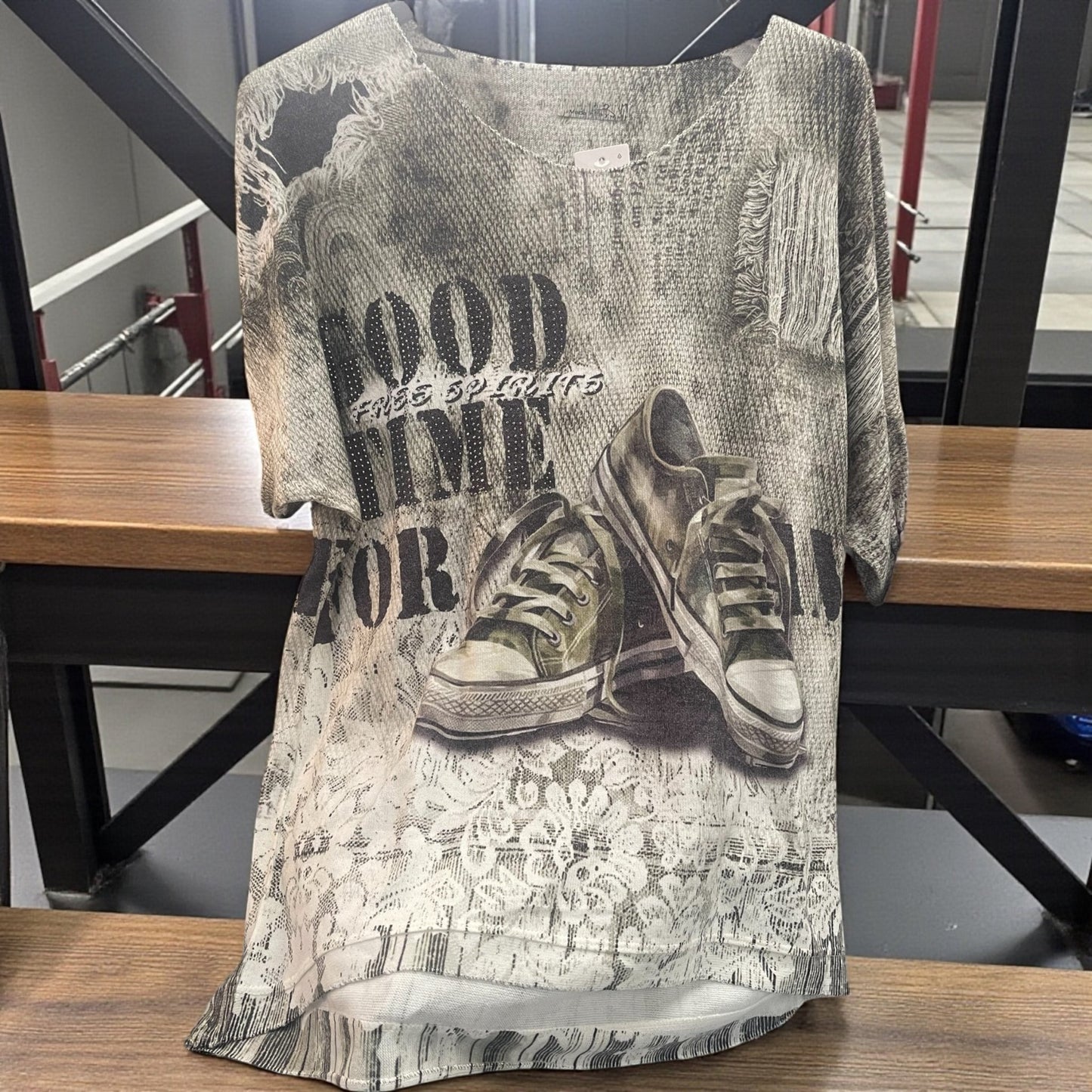 Pull tunique maille - L'autre mode