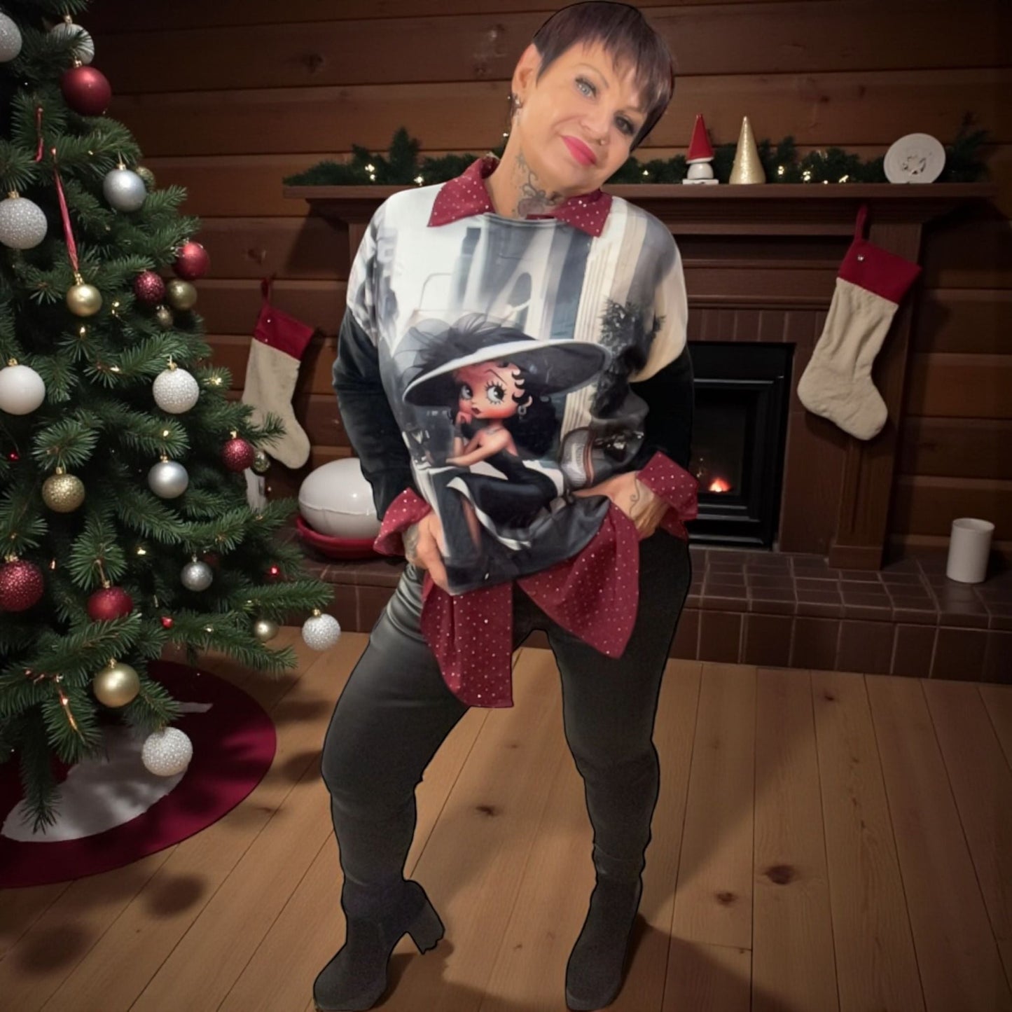 pull velour betty - L'autre mode