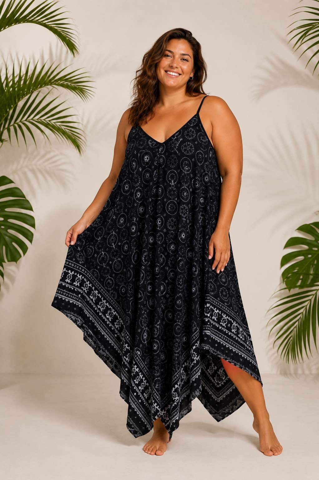 Robe bandana asym - L'autre mode