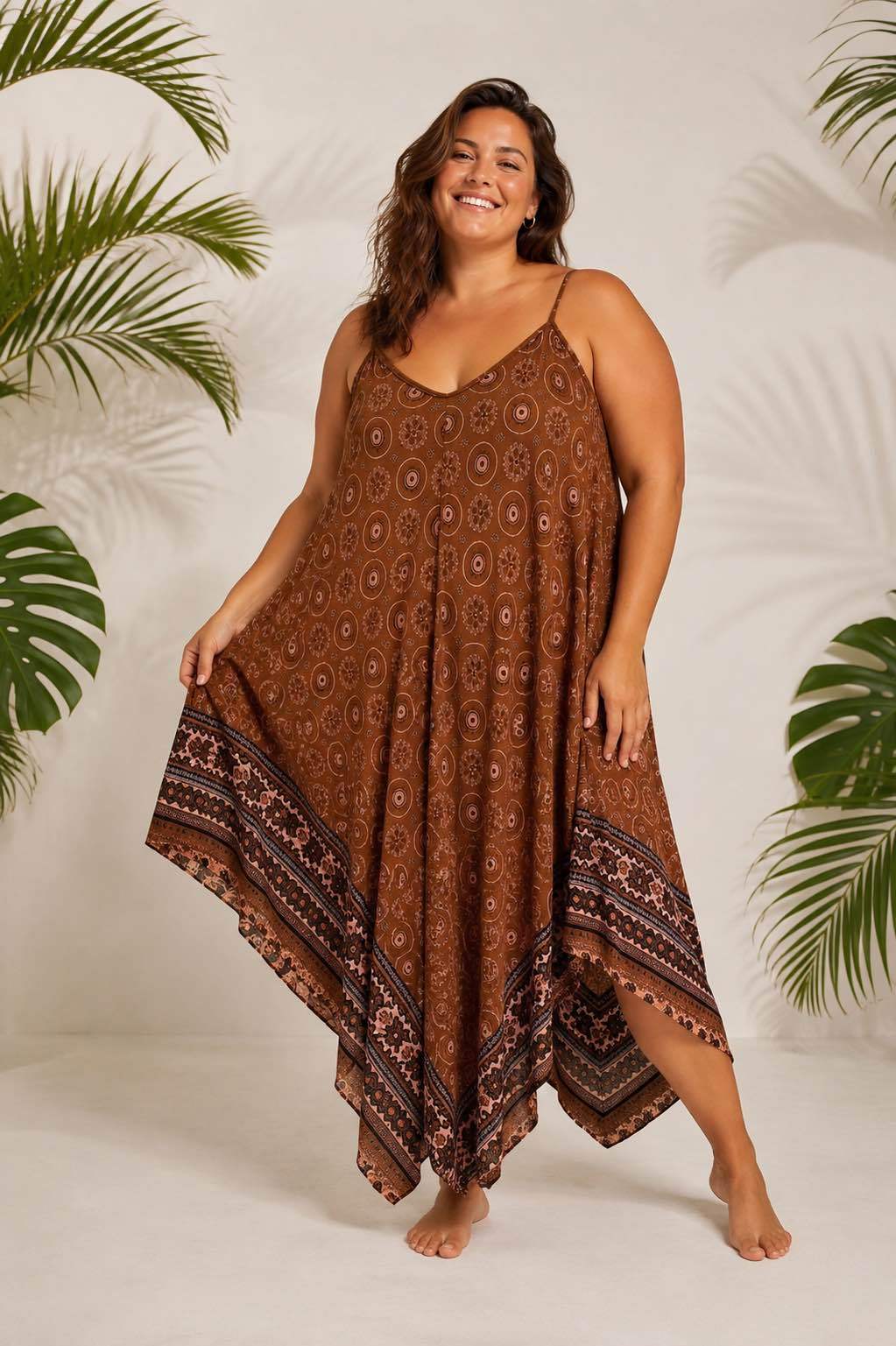 Robe bandana asym - L'autre mode