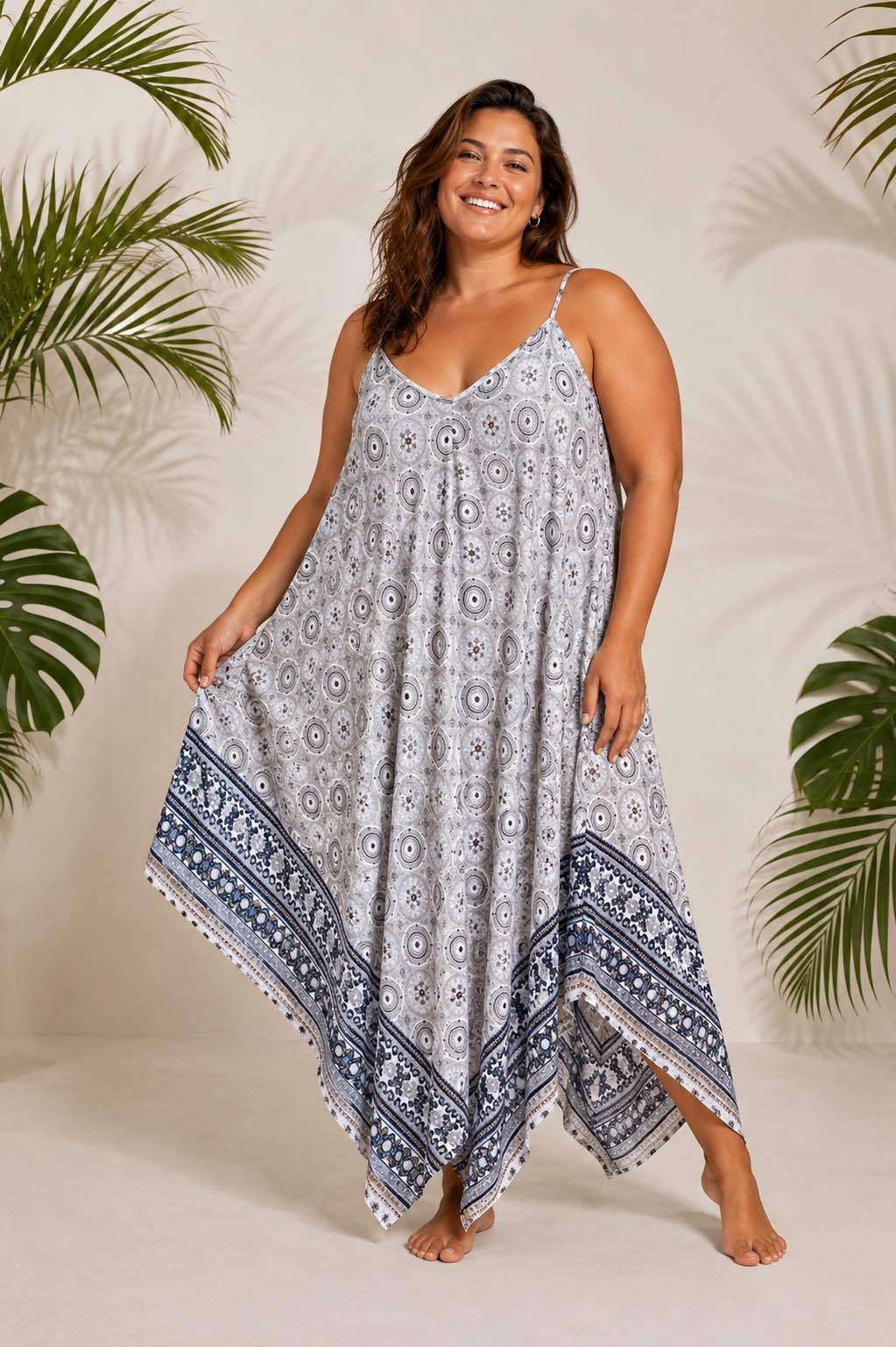 Robe bandana asym - L'autre mode