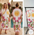 Robe chemise imprimée - L'autre mode