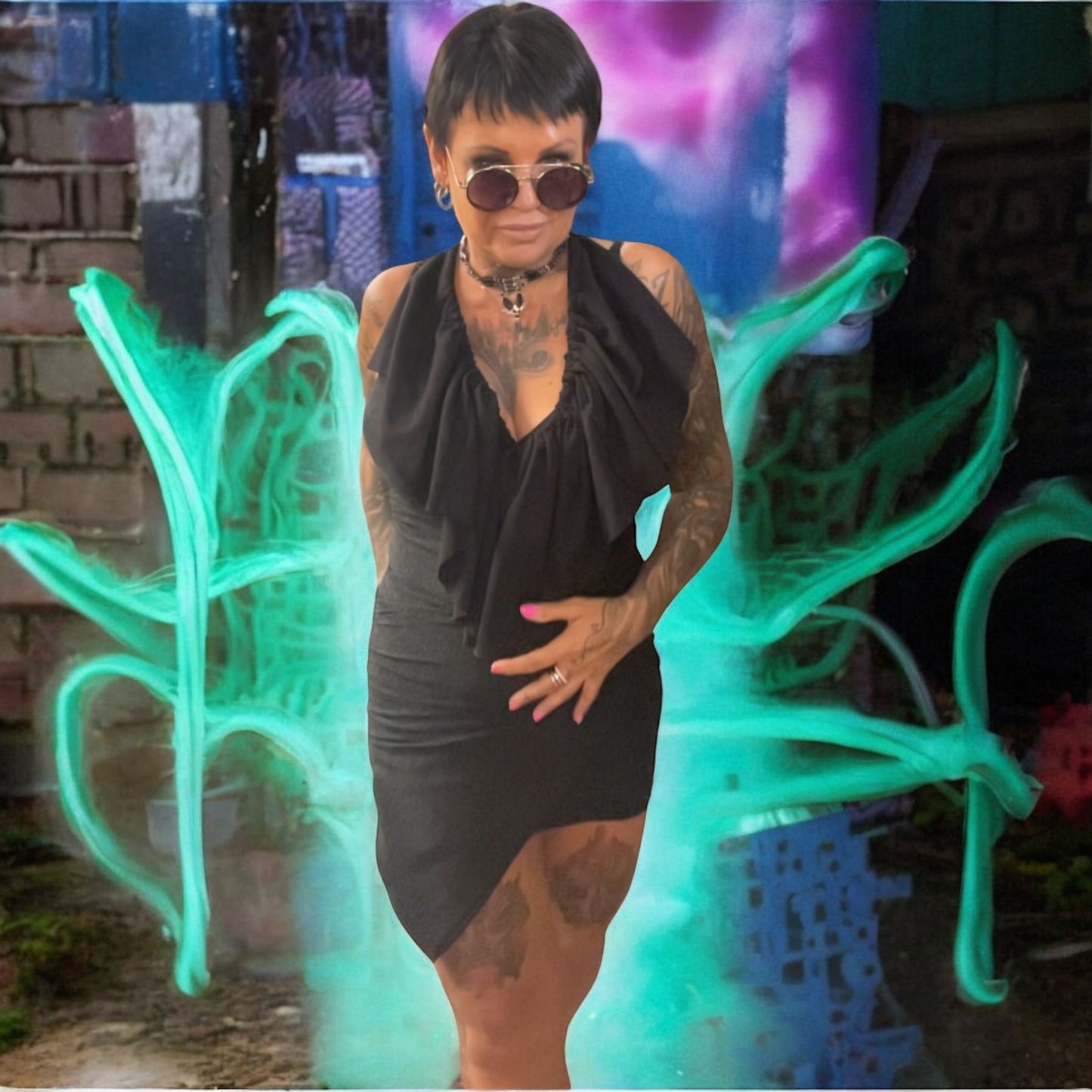 robe diva lurex - L'autre mode