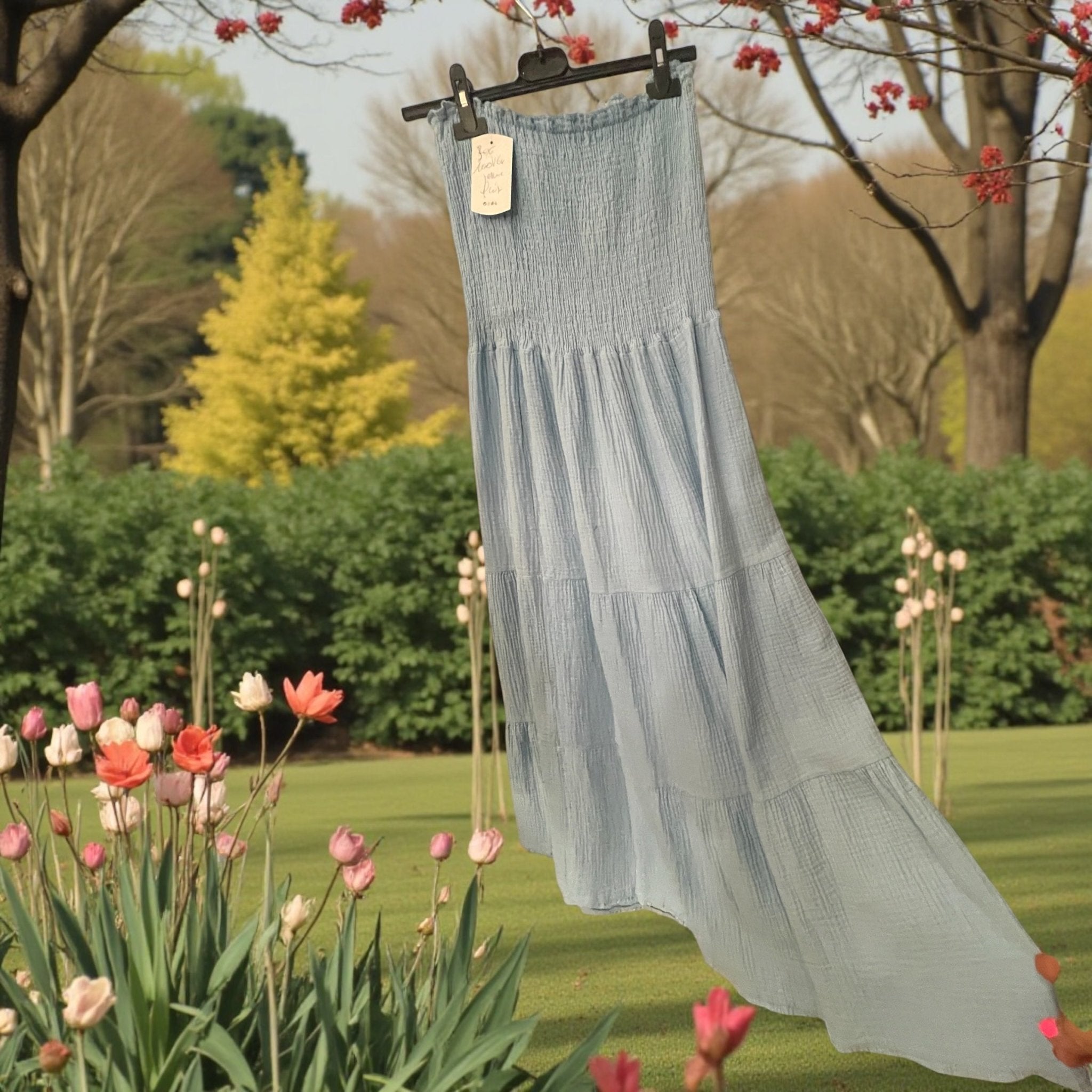 Robe /jupe bustier coton - L'autre mode