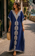 Robe lafkan col V - L'autre mode