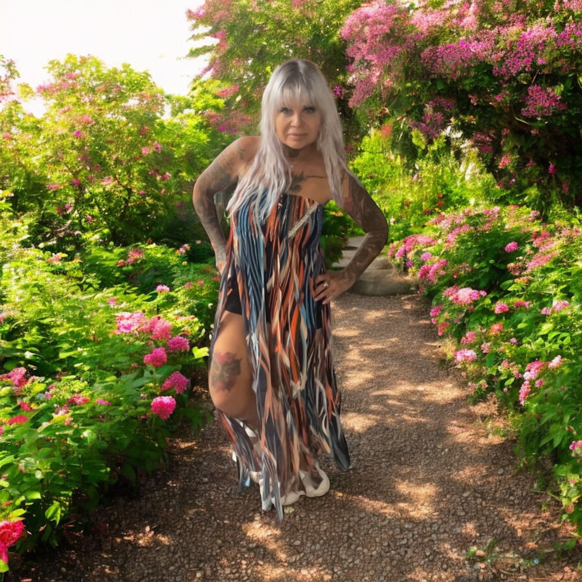robe longue bustier acapulco - L'autre mode