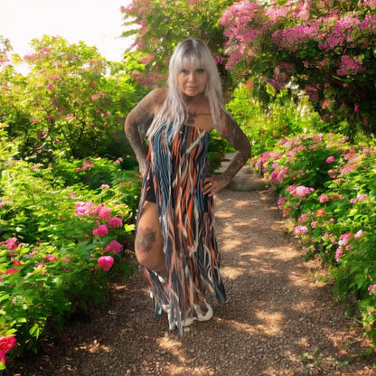 robe longue bustier acapulco - L'autre mode