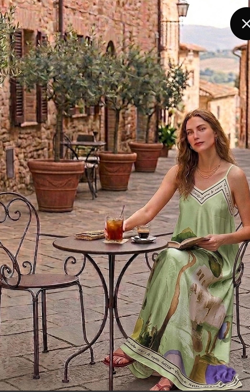Robe longue fleurie - L'autre mode