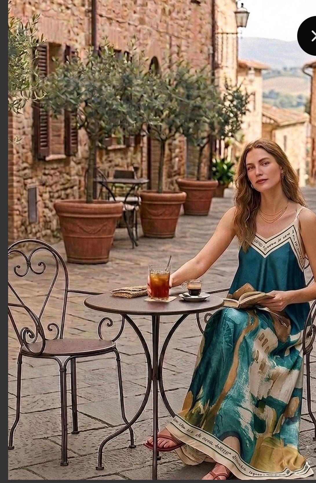 Robe longue fleurie - L'autre mode