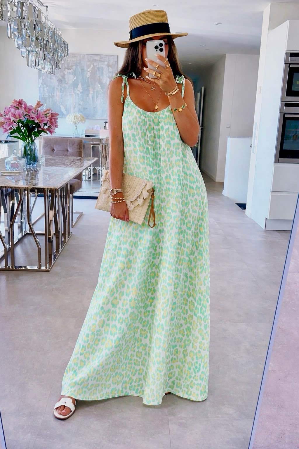 Robe longue gaz de coton - L'autre mode