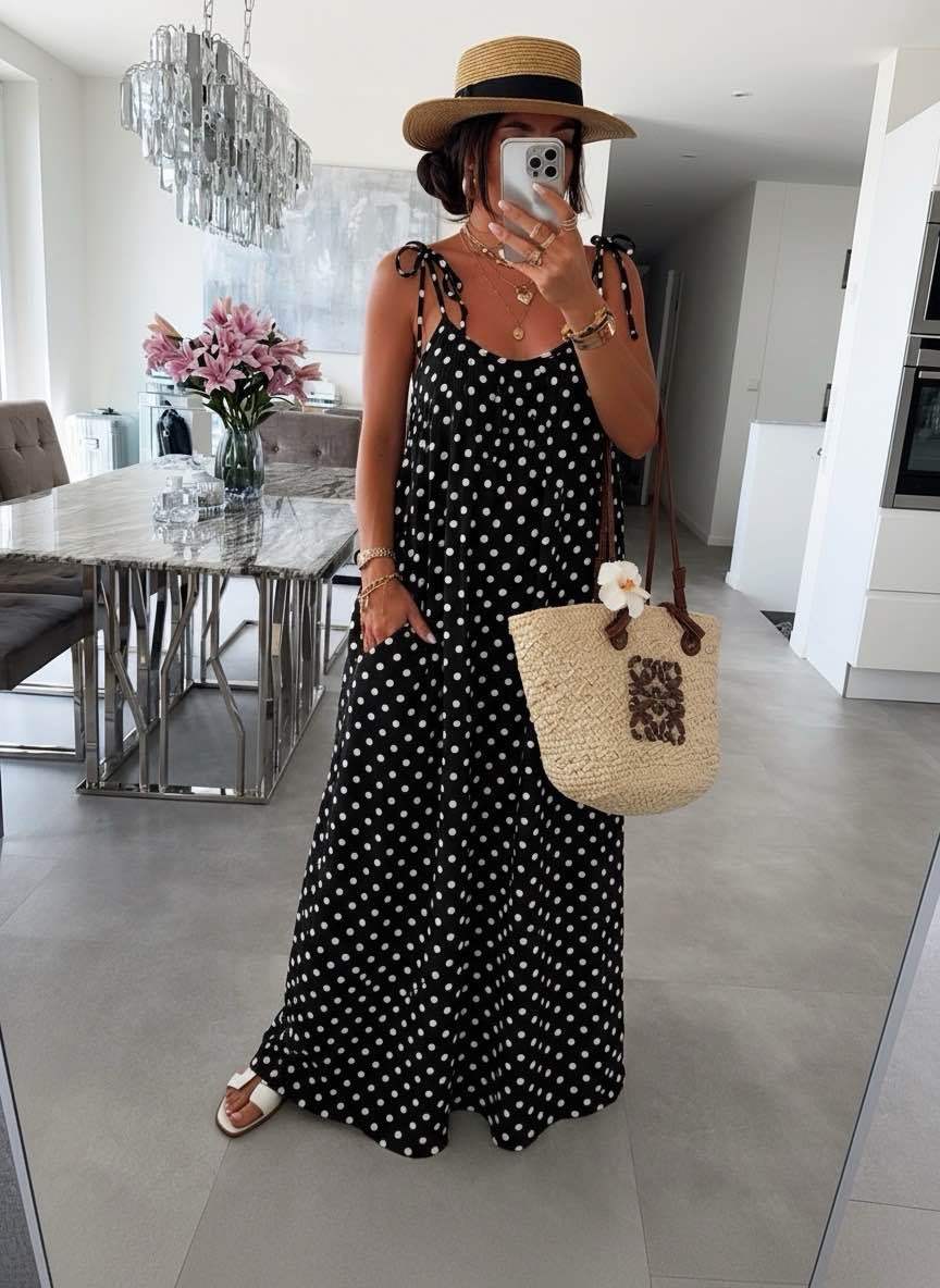Robe longue gaz de coton - L'autre mode