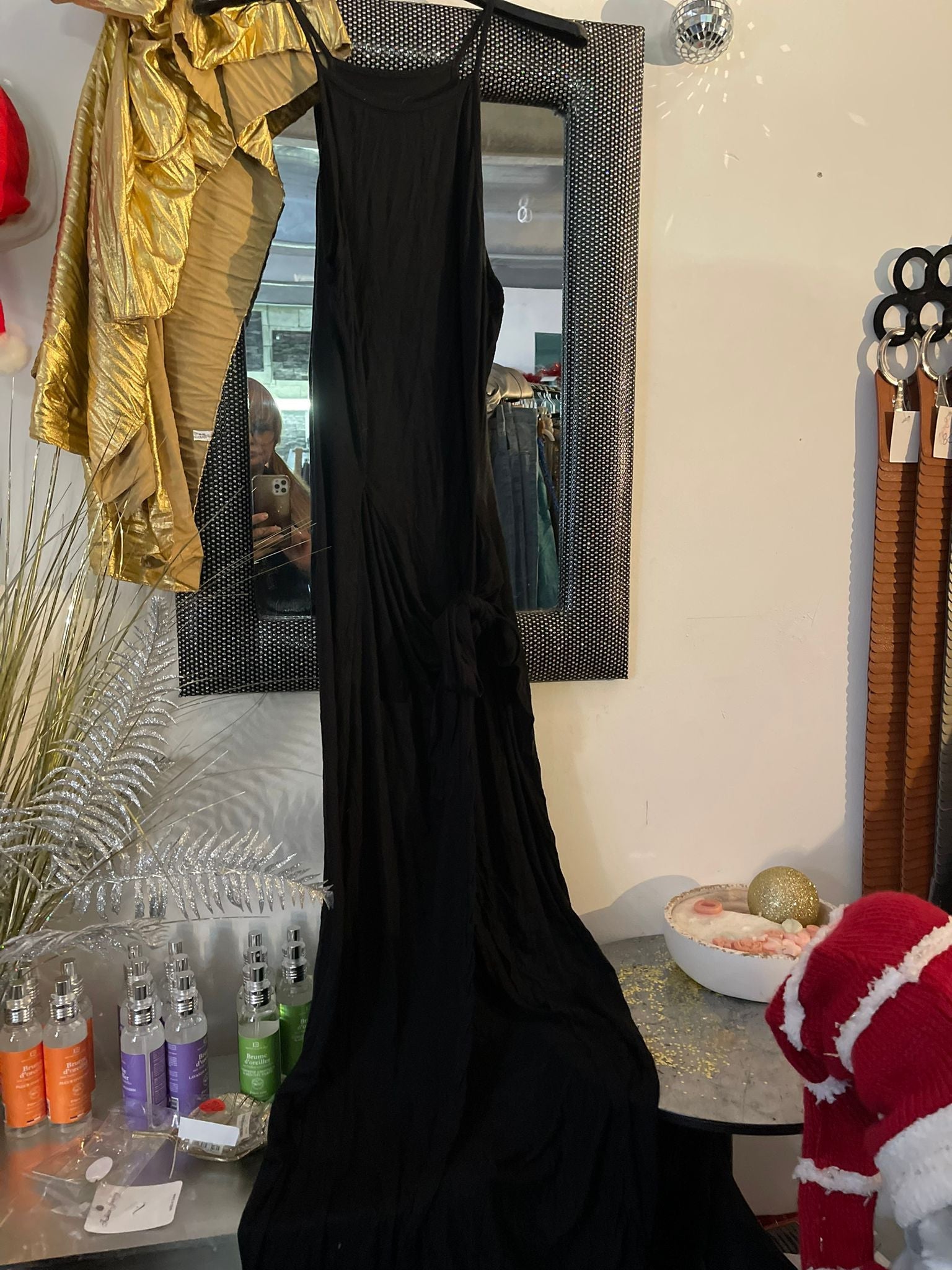 ROBE LONGUE NOIR - L'autre mode