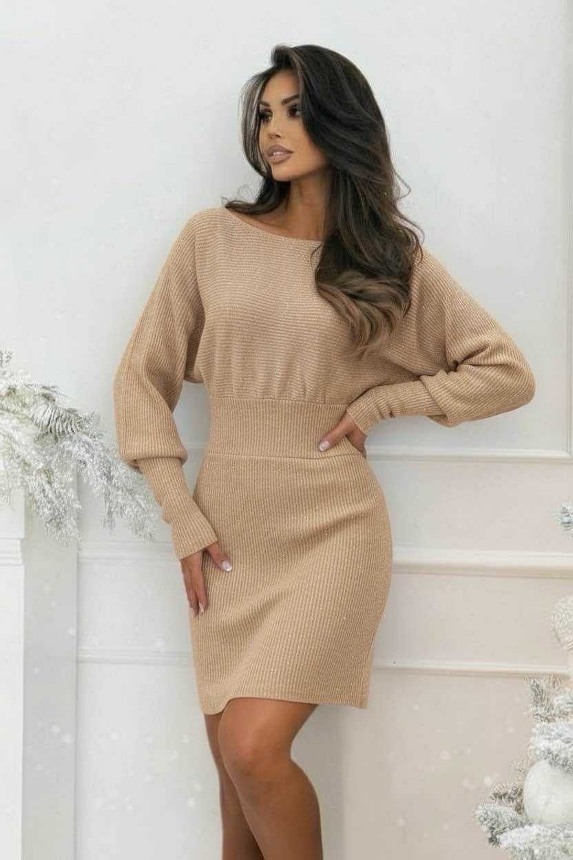 Robe mailles brillante - L'autre mode