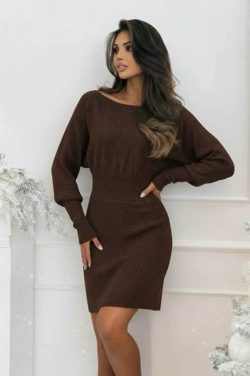 Robe mailles brillante - L'autre mode