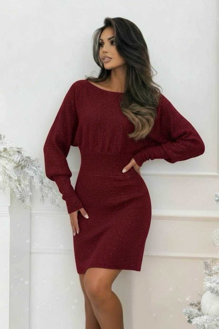 Robe mailles brillante - L'autre mode